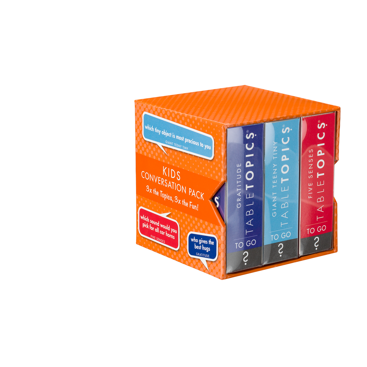 TableTopics Kids Conversation Pack - 3x the Topics, 3x the Fun!