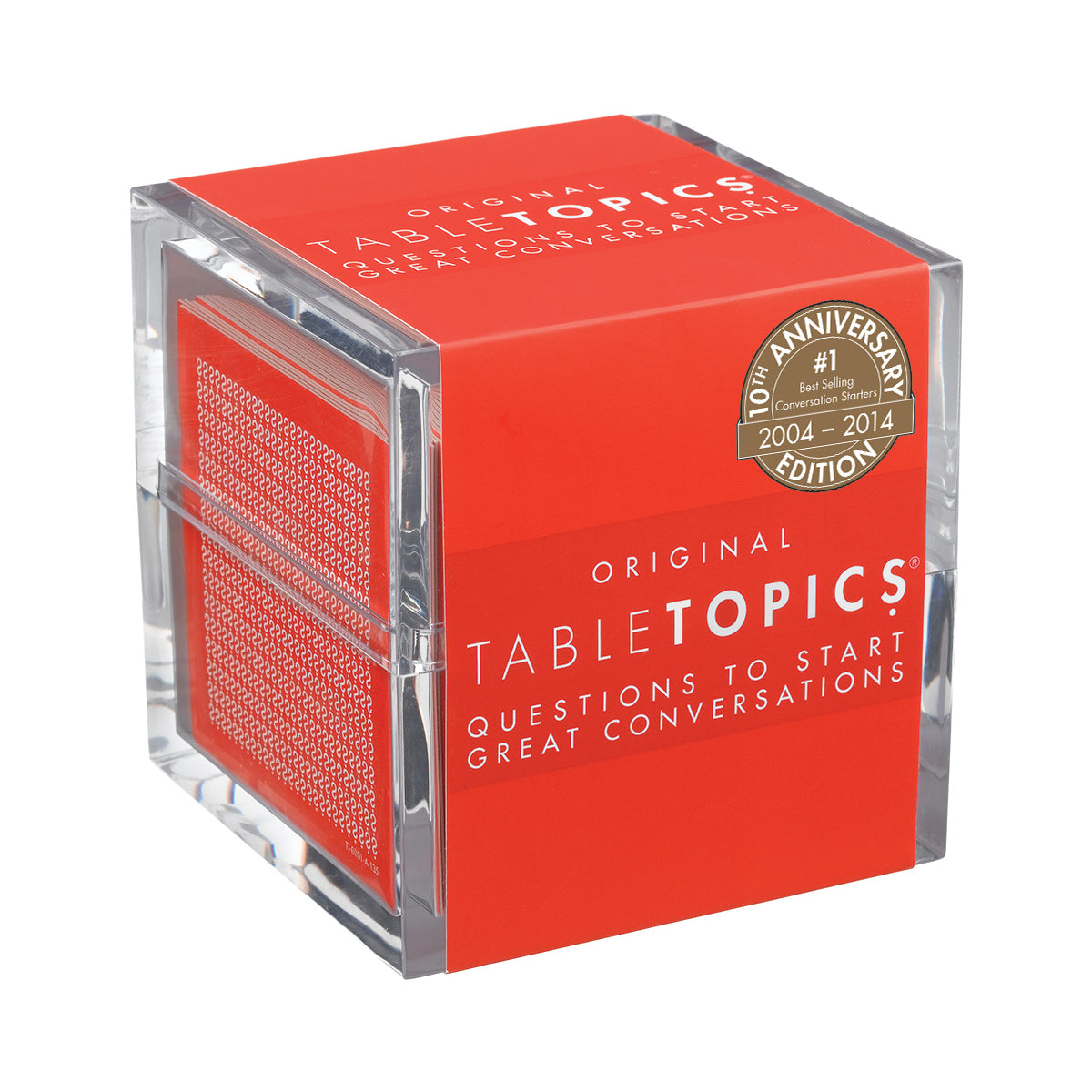 TableTopics Original 10th Anniversary Edition - 135 questions to start great conversations