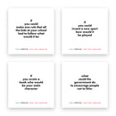 Four TableTopics Can You Imagine conversation cards for kids