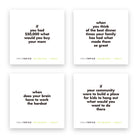 Four TableTopics Infomania Family conversation starter cards