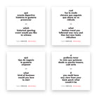 Four TableTopics Original conversation starter questions in English & Spanish