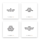 Four TableTopics Pets conversation starter questions