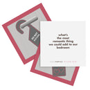 TableTopics® Pillow Talk To Go Set - sample card: What's the most romantic thing we could add to our bedroom?