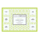 TableTopics Family Paper Placemats – 6 conversation starter questions per placemat, 8 fun designs, 24 placemats total.