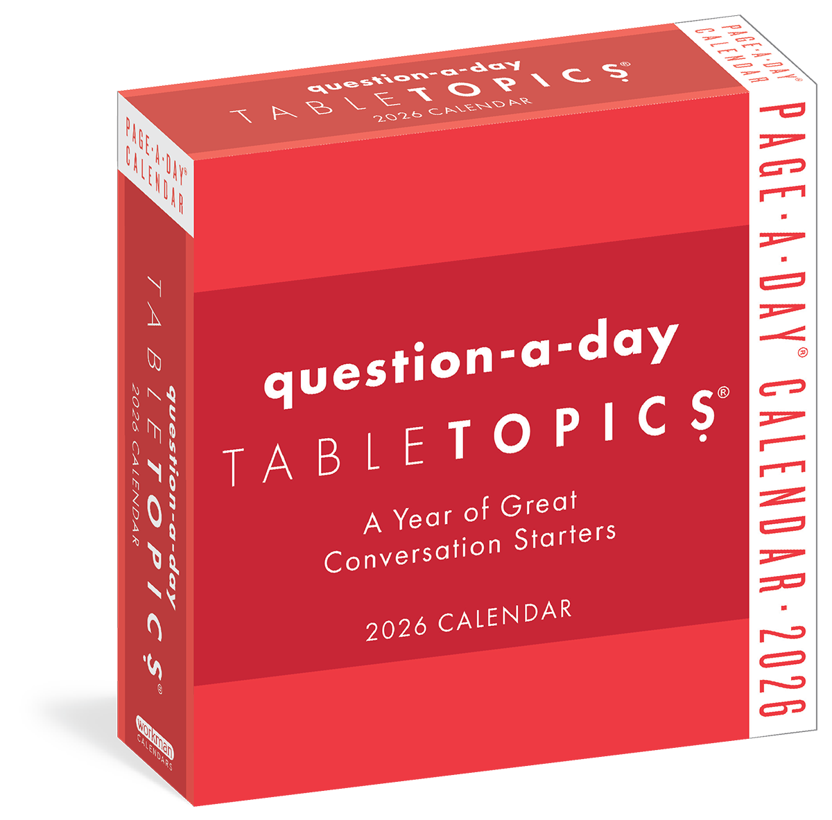 TableTopics® Question-a-Day Page-A-Day® Calendar 2026 - A Year of Great Conversation Starters