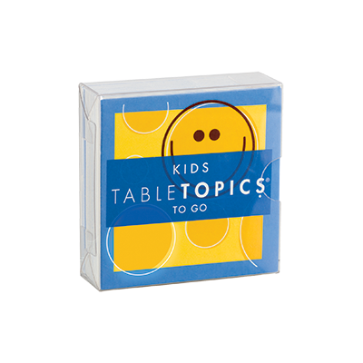 TableTopics Kids To Go conversation card set