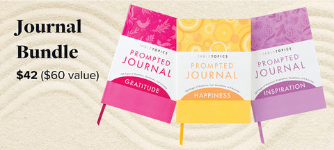 Happiness Prompted Journal by TableTopics