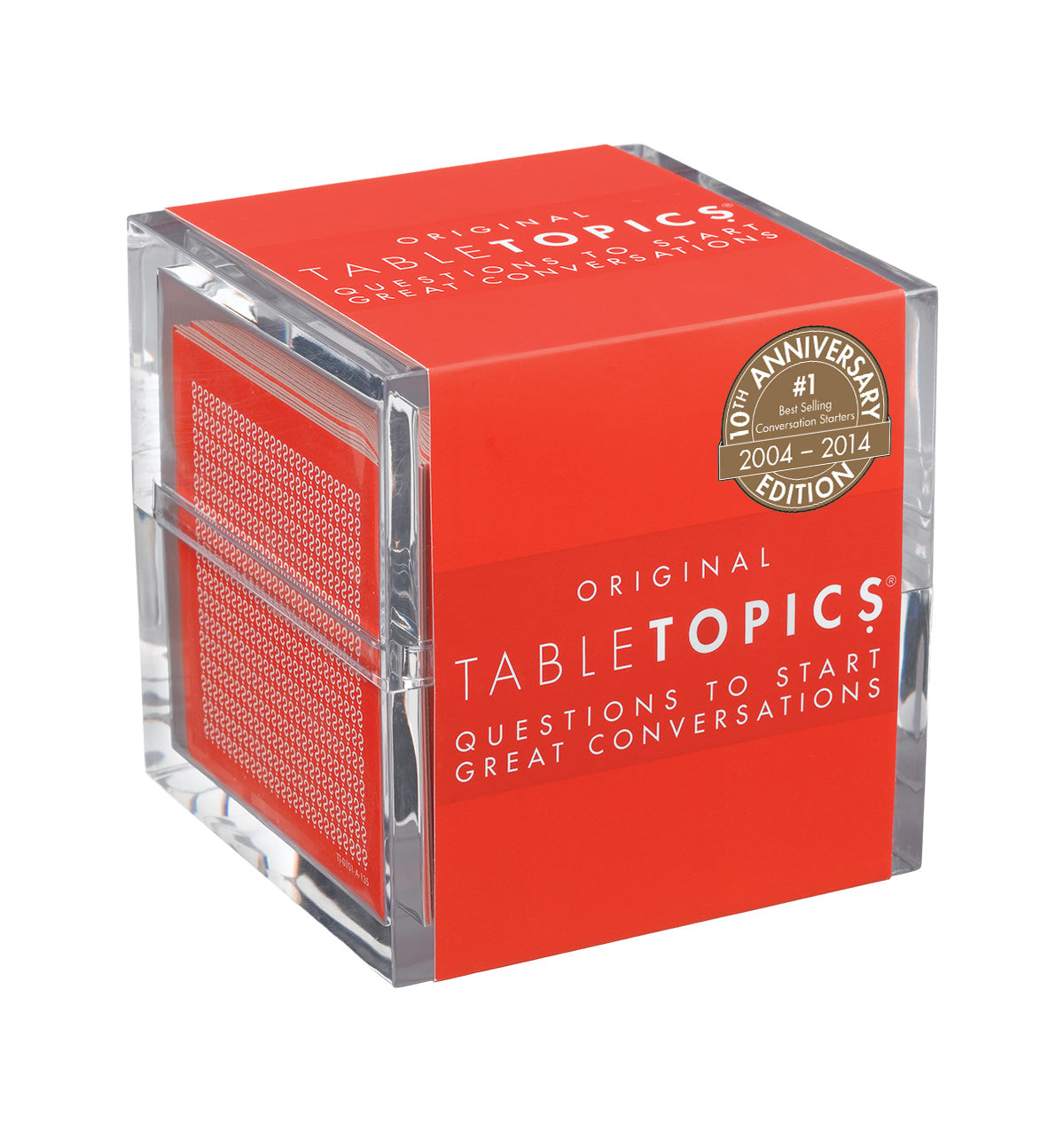 TableTopics Original 10th Anniversary Edition - 135 questions to start great conversations