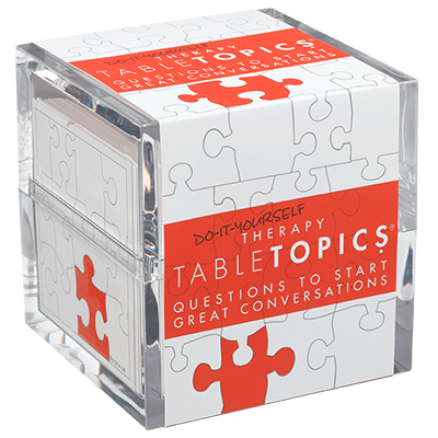 TableTopics Do-It-Yourself Therapy Conversation Cards