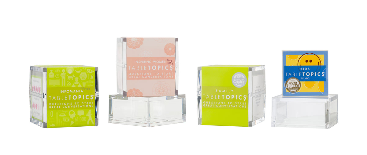 TableTopics Award-Winning Conversation Starter Sets