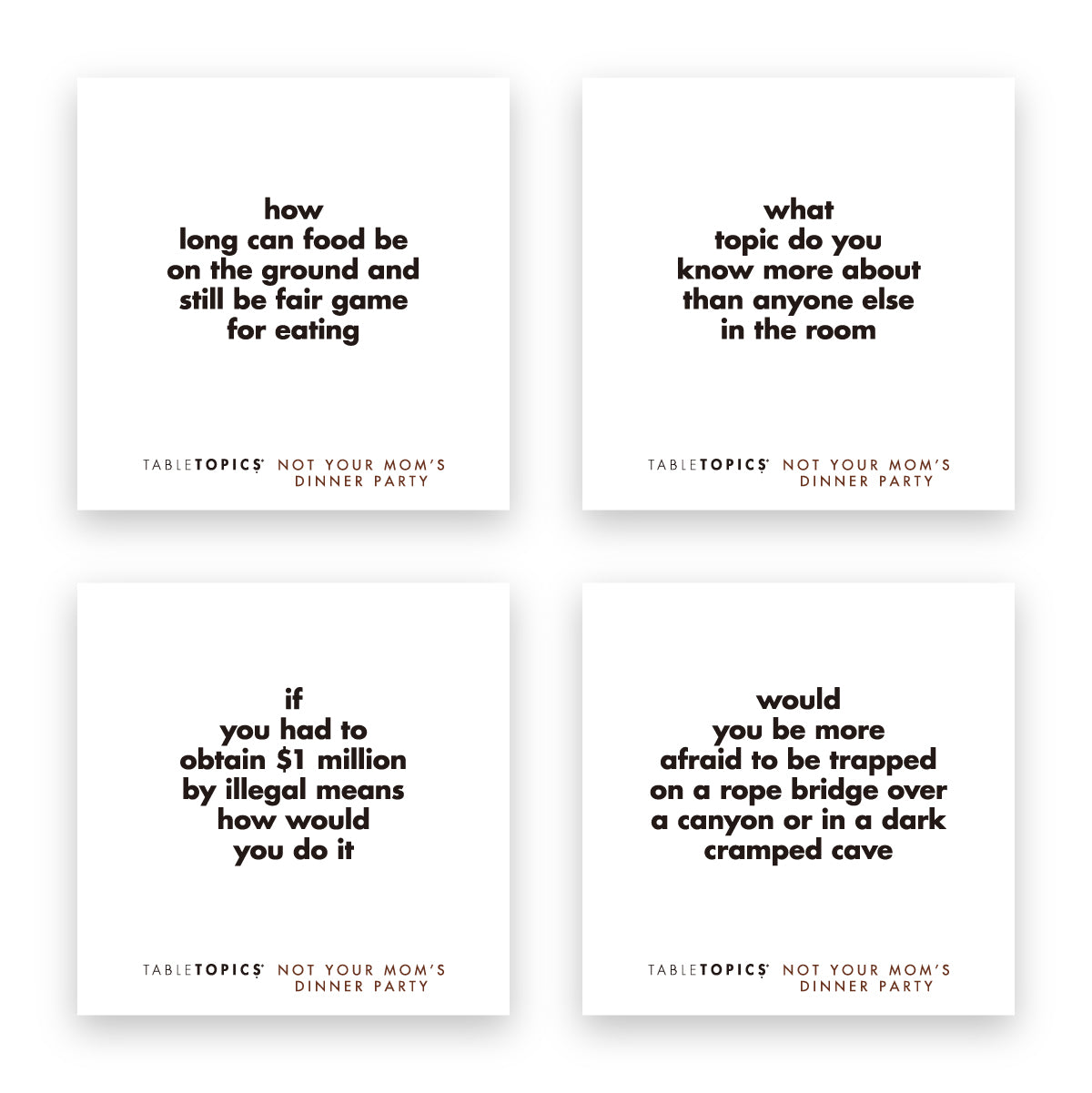 TableTopics Conversation Starters
