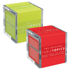 TableTopics Original & Family conversation card boxes