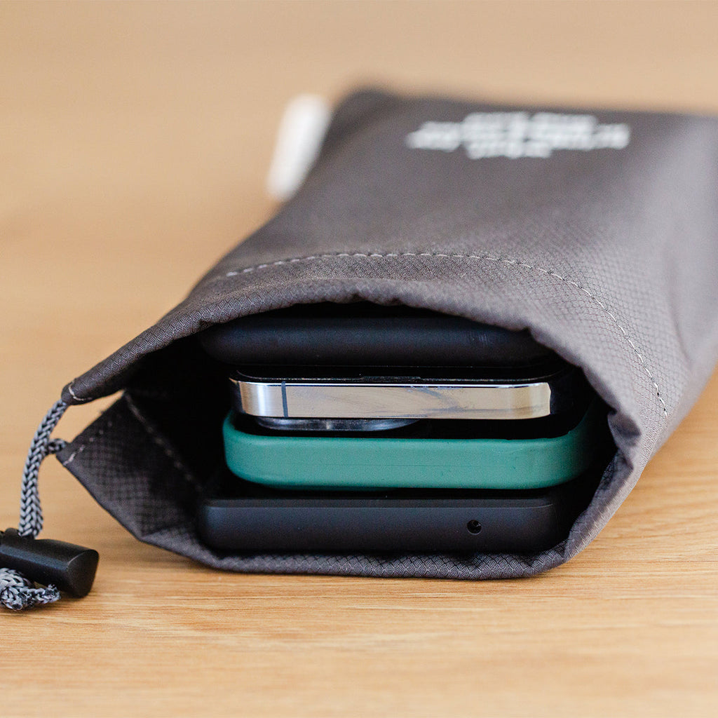 Use the TableTopics Phone Away Bag to Unplug & Connect