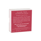 Back of TableTopics® Pillow Talk Conversation Starters pack - 40 questions