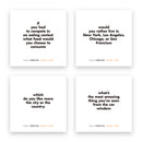 Four TableTopics Road Trip conversation starter questions