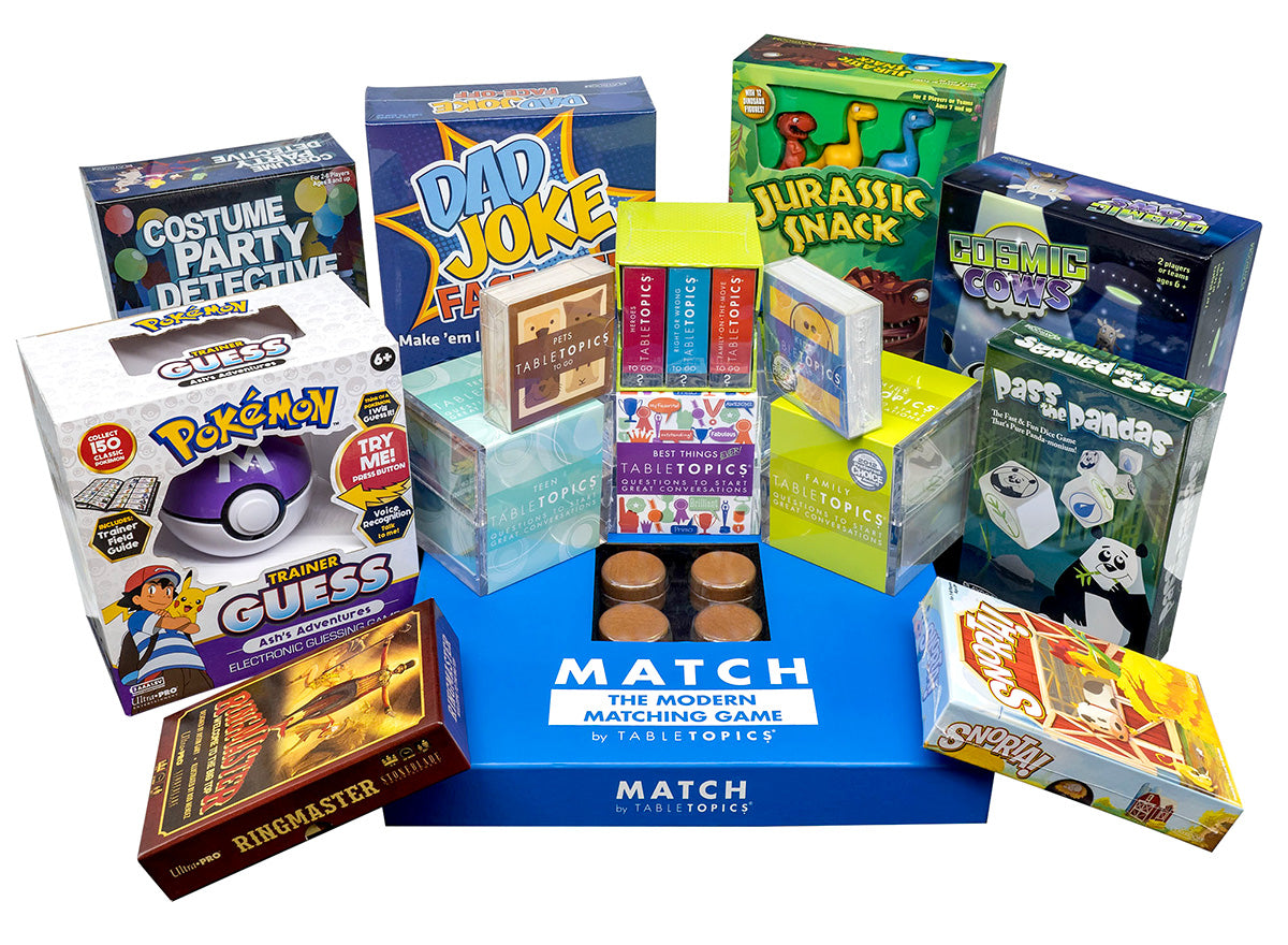 TableTopics and Ultra PRO Games Family Game Night Bundle – Enter to Win 15 games