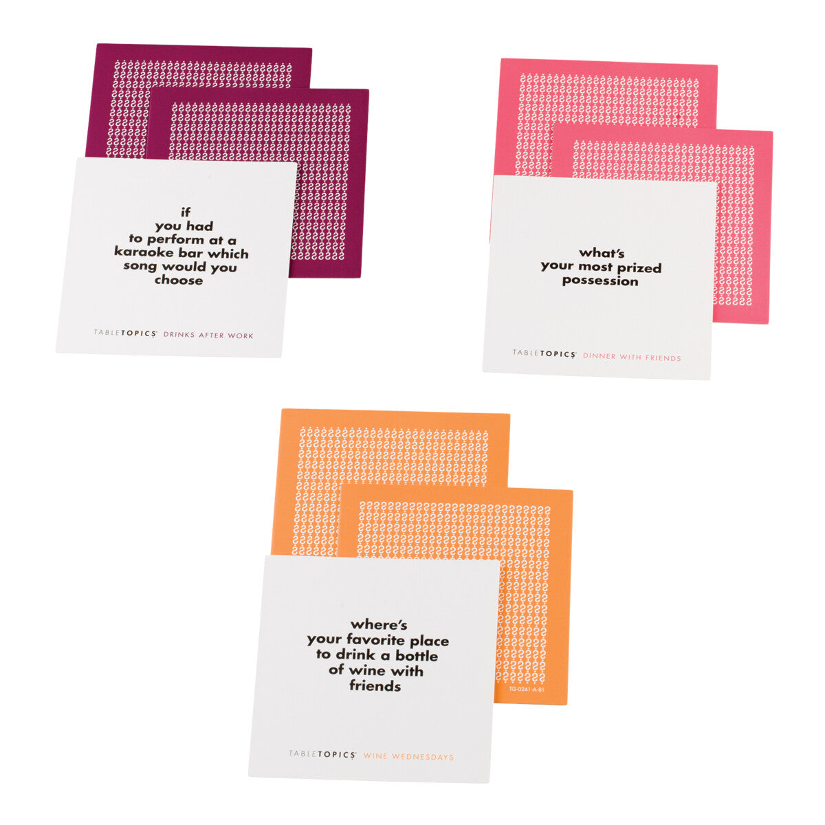 Friends Conversation Pack – Fun Question Game – TableTopics