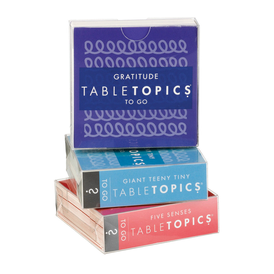 Conversation Starters – Icebreaker Games – TableTopics