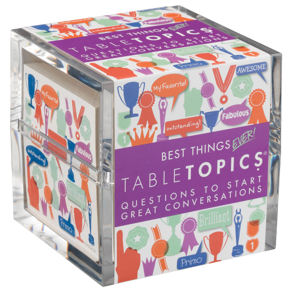 TableTopics Best Things Ever - 135 conversation starter cards to share what you're passionate about