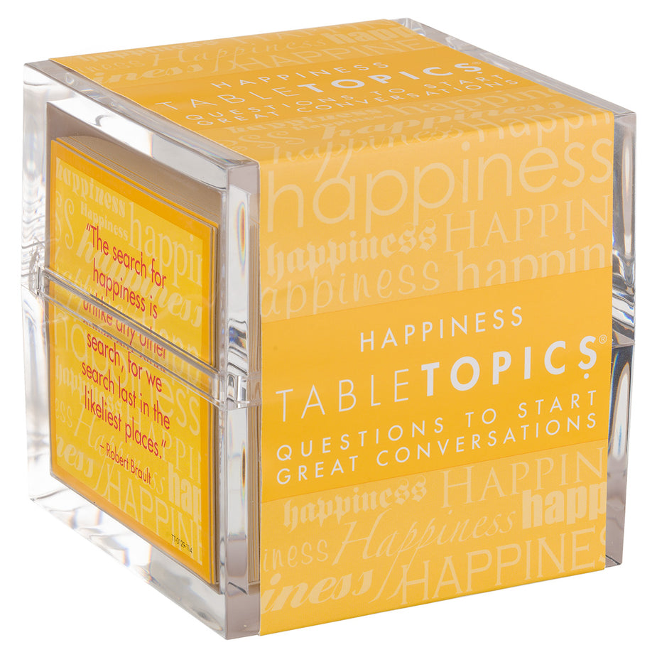 Conversation Starters – Icebreaker Games – TableTopics